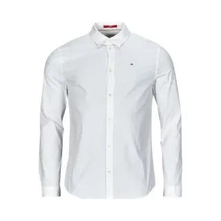 Tommy Jeans Overhemd Navy / Rood / Wit
