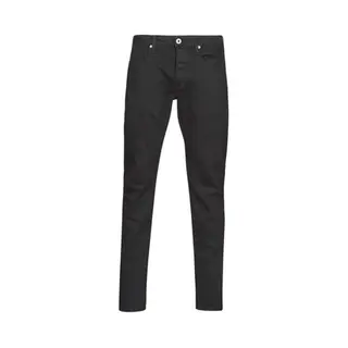 G-Starvoor Mannen. 51001-B964-A810 Jeans 3301 Slim Zwart (30/32), Casual, Katoen, Denim