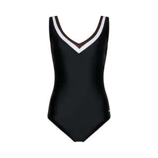 Pastunette - Badpak - Glam - Zwart - Corrigerend - Maat 40