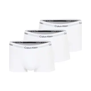 Calvin Klein Jeans Calvin Klein Low Rise 3 Stuks Boxershorts Voor Heren, Wit/wit/wit, L
