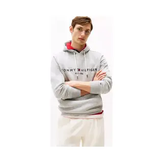 Tommy Hilfiger Sweatshirt Navy / Grijs Gemêleerd / Rood / Wit