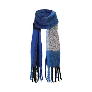 Sarlini Winter Sjaal Dames Sjaal Kobalt-Blauw