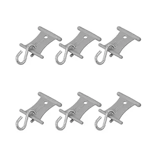 ProPlus Aufhänger S-Haken Für Kederschiene 5/6mm Und 7/8mm Set Von 6 Stück