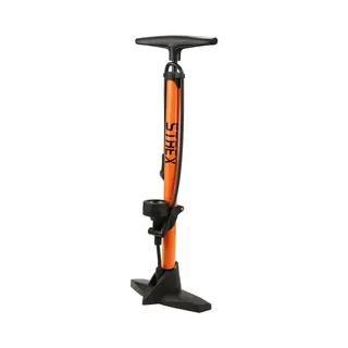 Strex Fietspomp - Drukmeter - 11 Bar– Bal Pomp - Oranje