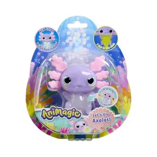 Goliath Toys Goliath Animagic Lets Glo Axolotl Pastel Glow In The Dark