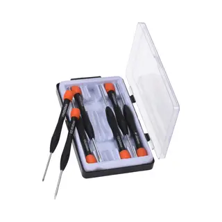 Fx Tools Schroevendraaier - 7-delig - Mini Set - Plat En Kruiskop - Gereedschap Set - Voor In Huis - Kleine Schroevendraaiertjes