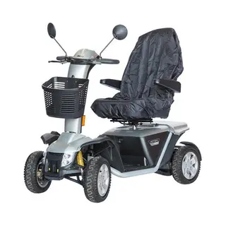 Zorgtrader Zorgmiddelenaanhuis - Beschermhoes Voor De Zitting Van Uw Scootmobiel - Universeel - Zwart