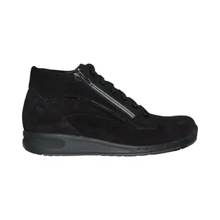 Durea 9683 Wijdte K Kleur, Zwart Suede Maat, 4 (37)