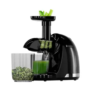 KitchenBrothers Slowjuicer - Entsafter - 700ml - Schwarz