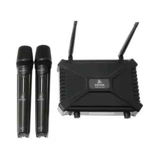 Devine Wmd-50 Draadloze Microfoon Voor Zingen - Set Van 2 - Zangmicrofoon