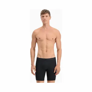 Puma Sport Lange Mikrofaser Boxershorts Herren (2er-Pack), Kleidung, Schwarz, 5