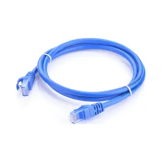 ValeDelucs Internetkabel 2 Meter - CAT6 Utp Ethernet Kabel RJ45 - Patchkabel Lan Cable Netwerkkabel - Blauw