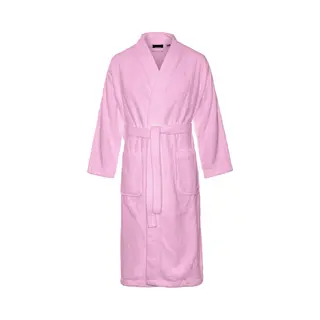Comvie Kimono Badstof Katoen - Lichtroze-l/xl