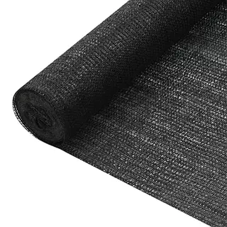 Privacy Net Black 3.6x50 M Hdpe 75 G/m² Vidaxl