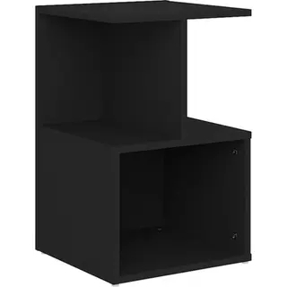 VidaXL 806348 Nachtschränkchen & Nachttisch Schwarz