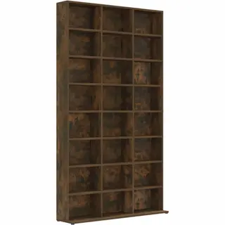 VidaXL Cd-Regal Räuchereiche 102x23x177, 5 Cm Holzwerkstoff