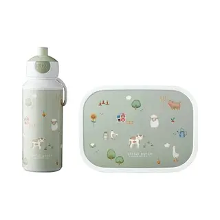 Mepal - Lunch-Set Campus Little Dutch Für Kinder Mit Pop-up Trinkflasche & Lunch Box - Für Die Schule Oder Unterwegs - Spülmaschinenfest & Bpa-frei
