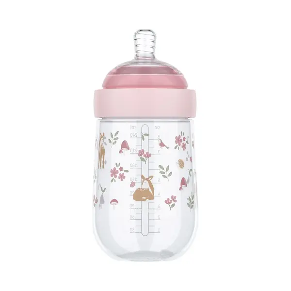 Mepal - Babyflasche Mio Little Dutch - Transparente Kappe Zur Aufbewahrung - Anti-Kolik Babyflaschen - Spiralförmiges Design Verhindert Verstopfungen thumbnail