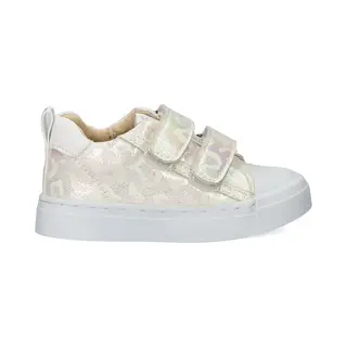 Shoesme Metallic Weiß Sneaker