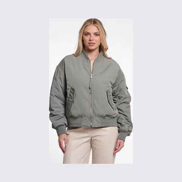 Rino & Pelle Jackets - Djenna Reversible Bomber Jacket - Roze thumbnail
