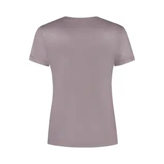 Rogelli Motion Hardloopshirt Dames - Sportshirt - Mauve Embossed - Maat Xs