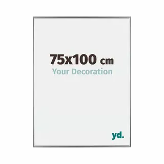 Your Decoration Fotokader 75x100 Cm - Zilver Hoogglans - Kunststof - Evry