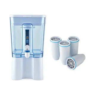 Culligan ZeroWater 12, 3L Tassen-Wasserfilter-Spender-Kombination Mit 6x Fortschrittlichen 5-Stufen-Filtern, Iapmo-zertifiziert Zur Reduzierung Von