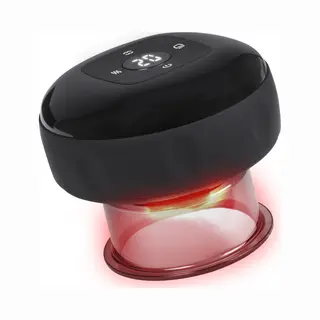 Nuvance Cupping Cup - Elektrisch - 12 Standen&warmtefunctie - Zwart