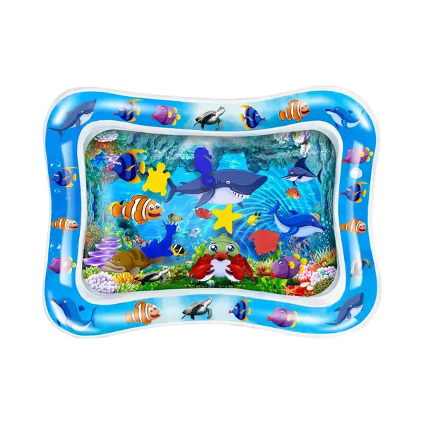 Frummel Wasserspielmatte Baby – Wasser-Spielmatte – Aufblasbare Spielmatte – Wasserspielzeug Für Babys – Geschenk Zur Geburt – Spielzeug 3 thumbnail