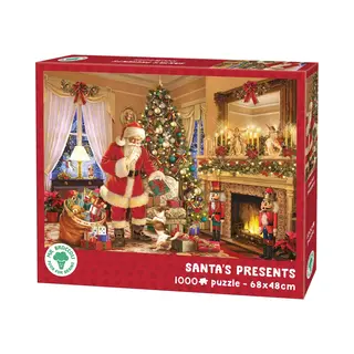 Mr. Broccoli Puzzle Weihnachten 1000 Teile - Santa Claus Weihnachtspuzzle - Weihnachtsmann Mit Geschenke