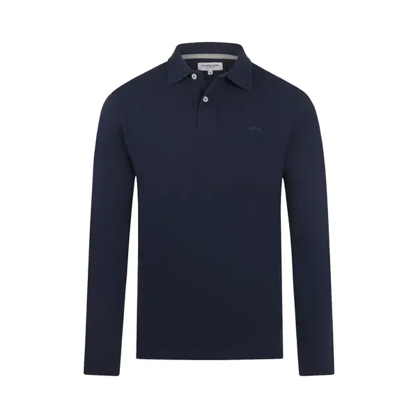 McGregor Long Sleeve Poloshirt Navy - Größe S thumbnail