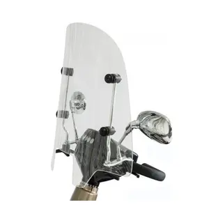 Scootmobielaanhuis.nl Scootmobielaanhuis - Windscherm Universeel - Hoog - 57 Cm X 57 Cm (H X B)