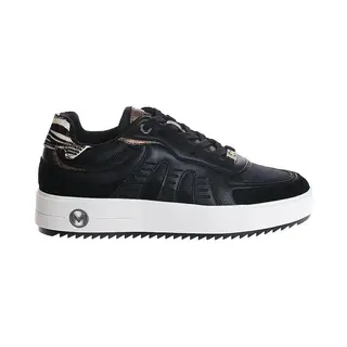 Mexx Sneaker Persia Olli - Maat 38 - Zwart/bruin Dames