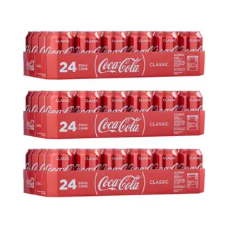 Coca-Cola Coca Cola Triple Pack - 72 X 330 Ml Eu
