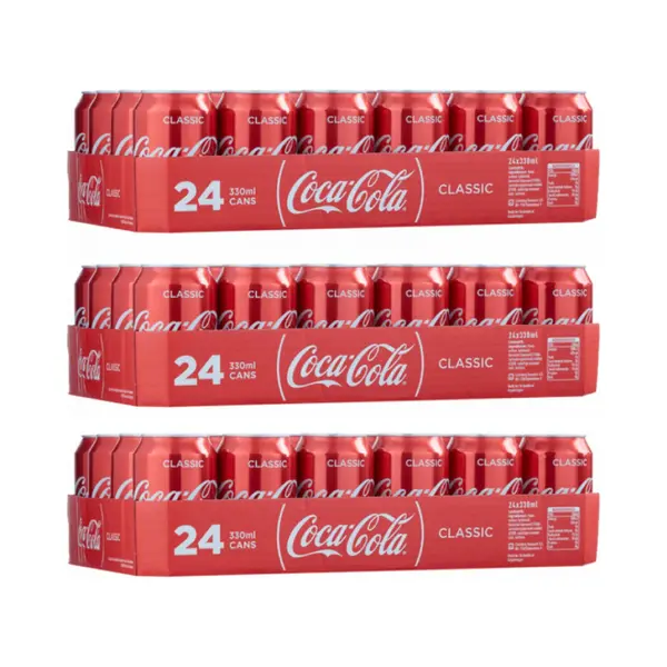 Coca-Cola Coca Cola Triple Pack - 72 X 330 Ml Eu thumbnail