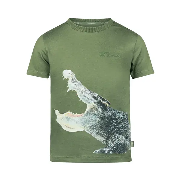 Koko Noko Jongens T-shirt - Olive thumbnail