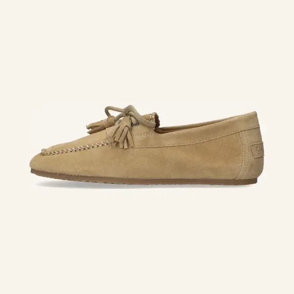 Mokassins Für Damen Shabbies Amsterdam Ciska Mocca thumbnail