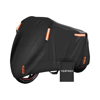 Vertrex Motorhoes & Scooterhoes - Met Windscherm - Scooter Hoes - Waterdicht Buiten - Motor Hoes