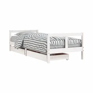 VidaXL 834406 kinderbed Wit Hout
