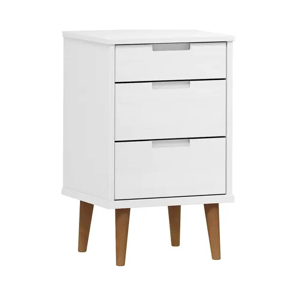 VidaXL 350499 nightstand/bedside table White thumbnail