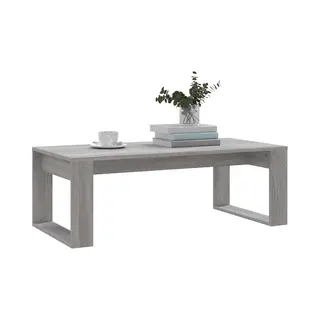 VidaXL Couchtisch Grau Sonoma 102x50x35 Cm Holzwerkstoff
