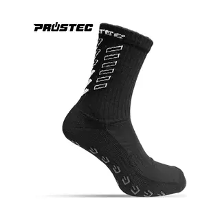 Prostec Gripsokken - Gripsokken Voetbal - Grip Socks - One Size - Anti Slip - Gripsokken Zwart