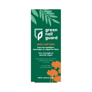 Green Nail Guard - Stop Nagelbijten - Stop Met Duimzuigen - Anti Nagelbijten - Extreem Bitter Van Smaak - Voor Kinderen Vanaf 3 Jaar En Volwassenen -