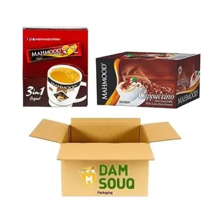 Instant Koffie Mixpakket Mahmood Cappuccino En 3 In 1 (in Zakjes) (2 Stuks)