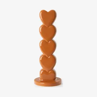 Sissy-Boy Oranje Kandelaar Met Opgestapelde Hartjes