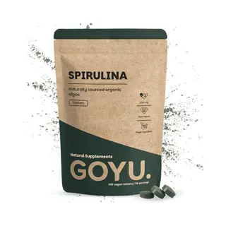 Cupplement Spirulina 500 Mg Biologisch 300 Tabletten - Algen - Energie - Geen Chlorella Hawaii Hawai - 75 Daen Voorraad Per Zakje