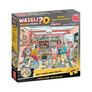 Jumbo Wasgij Retro Original 9 - Klein verbouwinkje! (1000 stukjes)