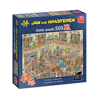 Jumbo Jan van Haasteren 500XL - De bibliotheek (500 stukjes)
