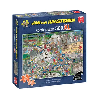 Jumbo Jan van Haasteren 500XL - De dierentuin (500 stukjes)