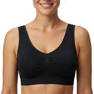 Renalux - Bh Zonder Beugel Voorgevormd - Sport Bh Dames - Sportbh - Beugelloze Bh - Comfort Met Vulling Uitneembaar - Push Up Bh's - Magic Bra - Dames